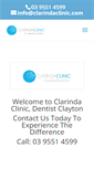 Mobile Screenshot of clarindaclinic.com